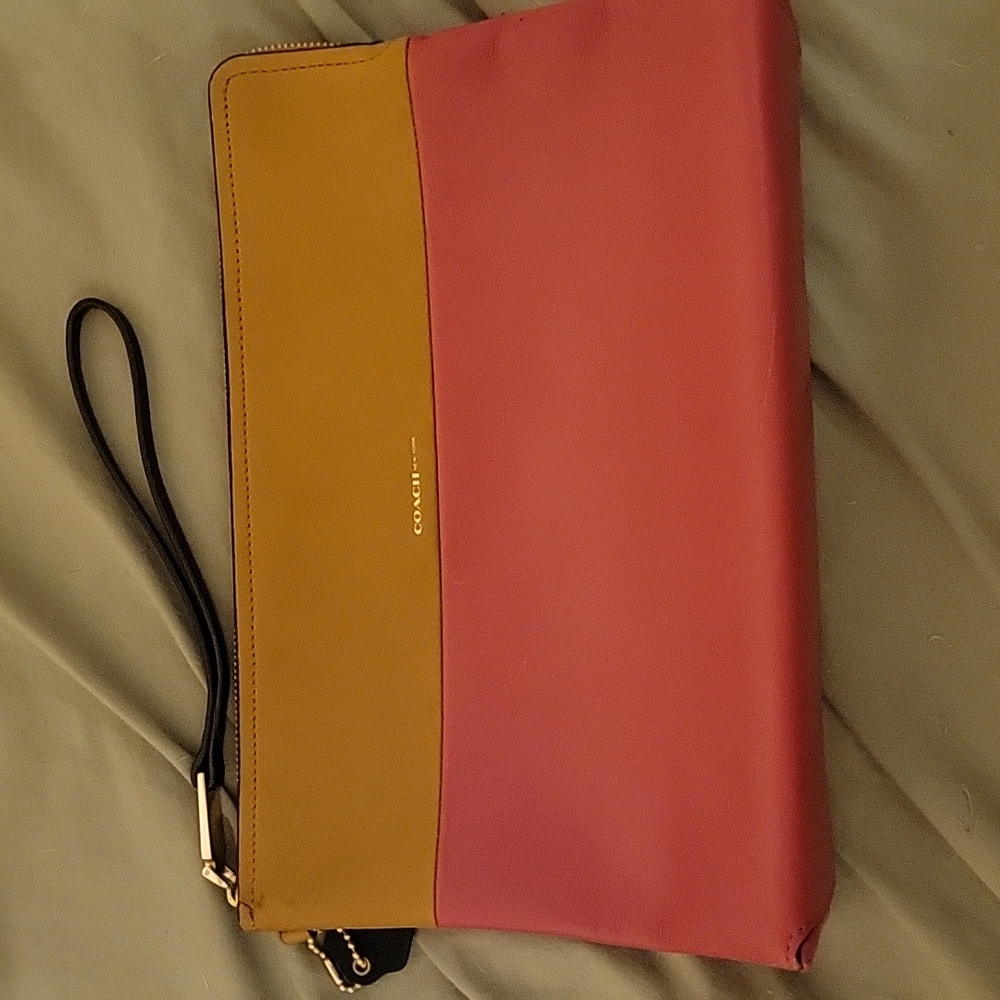 Coach multicolor small purse